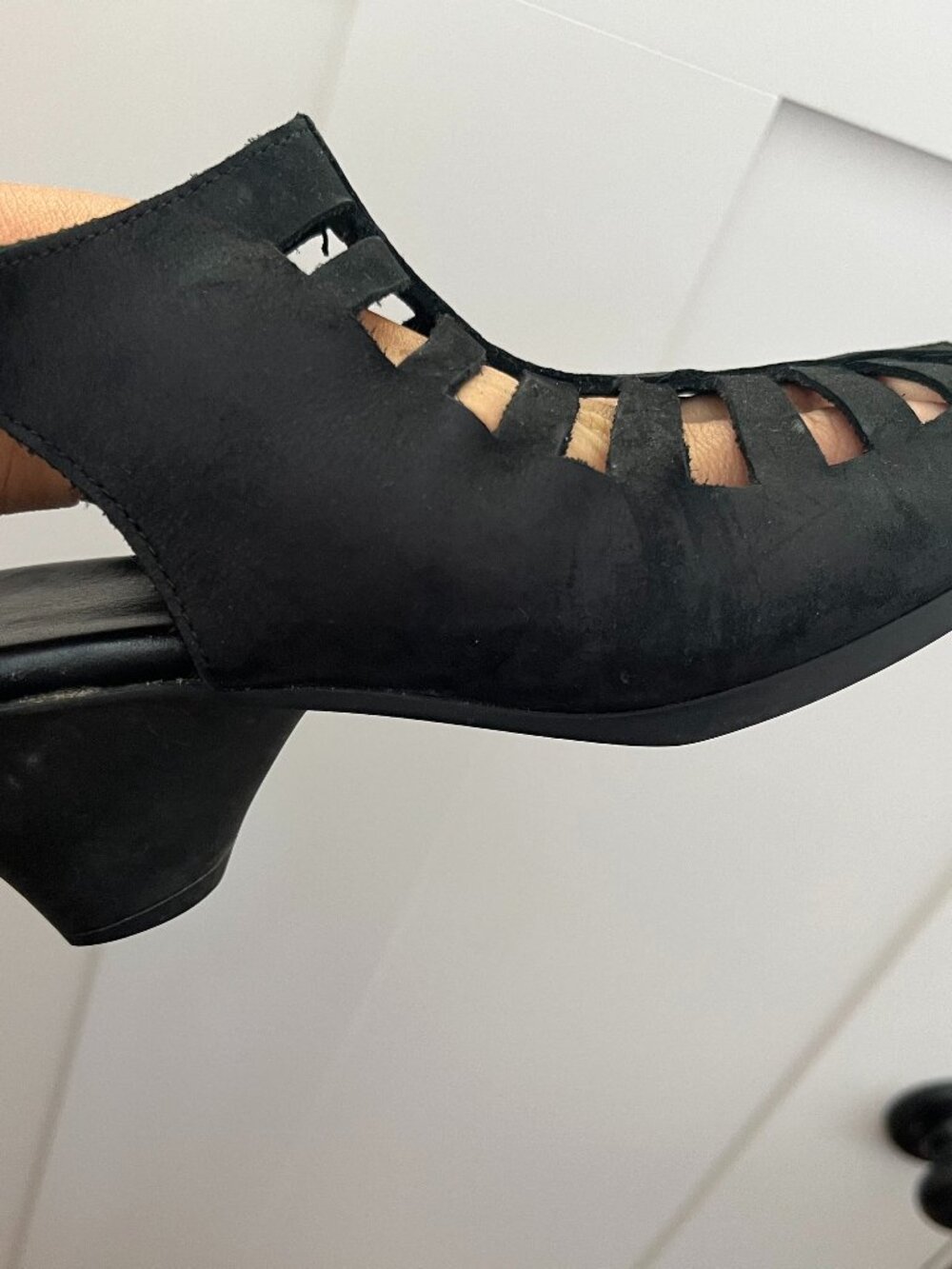 Arche suede sandal heel size 39